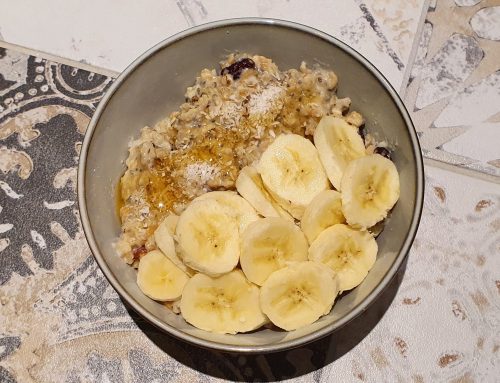 Dinkel-Bananen-Porridge